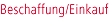 Beschaffung/Einkauf